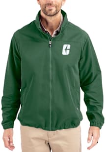 Cutter and Buck UNCC 49ers Mens Green Charter Eco Light Weight Jacket