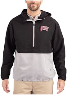 Cutter and Buck UNLV Runnin Rebels Mens Black Charter Eco Pullover Jackets