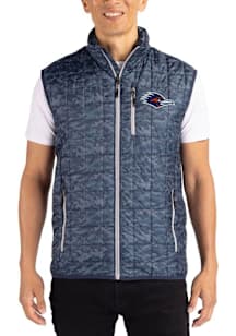 Cutter and Buck UTSA Roadrunners Mens Navy Blue Rainier PrimaLoft Printed Sleeveless Jacket