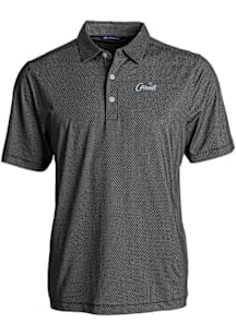 Cutter and Buck UCF Knights Black Citronaut Pike Symmetry Big and Tall Polo