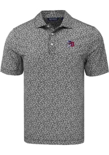 Cutter and Buck Buffalo Bisons Black Pike Flora Big and Tall Polo