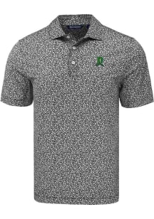 Cutter and Buck Dayton Dragons Black Pike Flora Big and Tall Polo