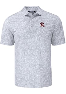 Cutter and Buck Frisco Rough Riders Grey Pike Flora Big and Tall Polo