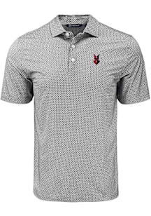 Cutter and Buck Indianapolis Indians Black Pike Diamond Dot Big and Tall Polo