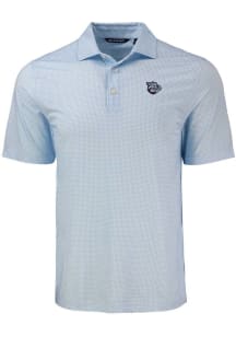 Cutter and Buck Lehigh Valley Ironpigs Blue Pike Diamond Dot Big and Tall Polo