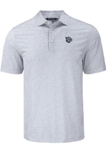 Cutter and Buck Lehigh Valley Ironpigs Grey Pike Flora Big and Tall Polo