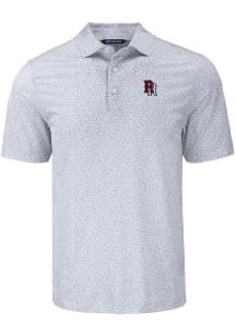 Cutter and Buck Round Rock Express Grey Pike Flora Big and Tall Polo