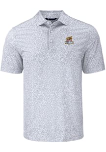 Cutter and Buck Toledo Mud Hens Grey Pike Flora Big and Tall Polo