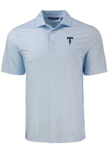 Cutter and Buck Tulsa Drillers Blue Pike Diamond Dot Big and Tall Polo