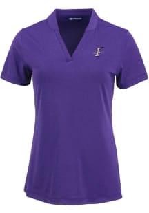 Cutter and Buck Albuquerque Isotopes Womens Purple Forge Short Sleeve T-Shirt