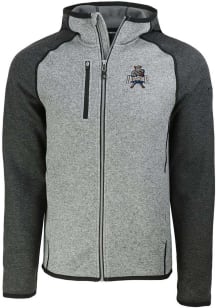 Cutter and Buck Utah State Aggies Mens Grey Mainsail Light Weight Jacket