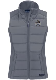 Cutter and Buck Utah State Aggies Womens Grey Evoke Vest