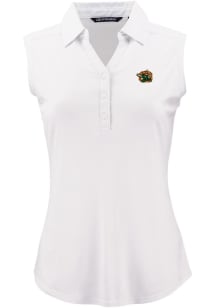 Cutter and Buck Greensboro Grasshoppers Womens White Forge Eco Polo Shirt