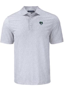 Cutter and Buck Gwinnett Stripers Grey Pike Flora Big and Tall Polo