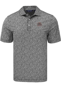 Cutter and Buck Norfolk Tides Black Pike Flora Big and Tall Polo