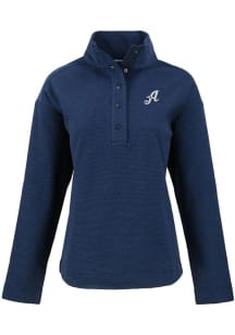 Cutter and Buck Reno Aces Womens Navy Blue Hunts Point Qtr Zip