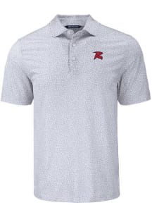 Cutter and Buck Richmond Flying Squirrels Grey Pike Flora Big and Tall Polo