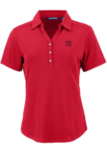 Cutter and Buck Richmond Flying Squirrels Womens Cardinal Forge Eco Polo Short Sleeve Polo Shirt