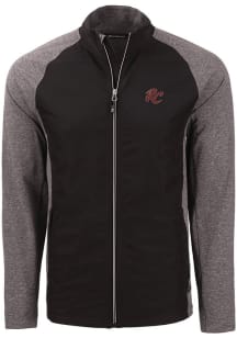 Cutter and Buck Sacramento River Cats Mens Black Adapt Eco Light Weight Jacket