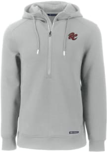 Cutter and Buck Sacramento River Cats Mens Grey Roam Long Sleeve Hoodie