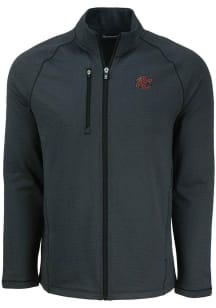 Cutter and Buck Sacramento River Cats Mens Black Pehastin Light Weight Jacket