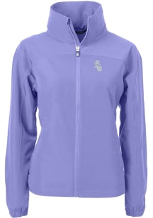 Cutter and Buck Chicago White Sox Womens Pink Mono Charter Eco Light Weight Jacket