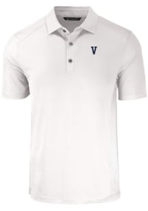 Cutter and Buck Villanova Wildcats White Forge Big and Tall Polo