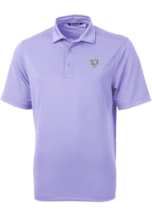 Cutter and Buck Chicago Bears Mens Pink Mono Virtue Eco Pique Short Sleeve Polo