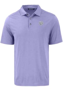 Cutter and Buck Chicago Bears Mens Pink Mono Coastline Eco Short Sleeve Polo