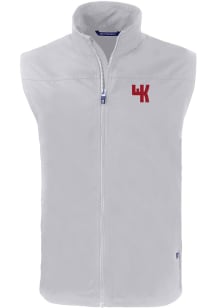 Cutter and Buck Western Kentucky Hilltoppers Big and Tall Grey Charter Mens Vest