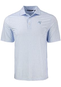 Cutter and Buck Tampa Bay Buccaneers Mens Blue Mono Pike Diamond Dot Short Sleeve Polo
