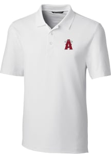 Cutter and Buck Los Angeles Angels Big and Tall White City Connect Forge Big and Tall Golf Shirt