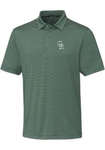 Cutter and Buck Colorado Rockies Big and Tall Green City Connect Forge Big and Tall Golf Shirt