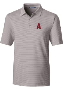 Cutter and Buck Los Angeles Angels Grey City Connect Forge Pencil Stripe Big and Tall Polo