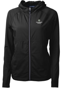 Cutter and Buck Colorado State Rams Womens Black Adapt Eco Light Weight Jacket