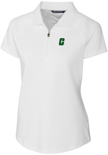 Cutter and Buck UNCC 49ers Womens White Forge Short Sleeve Polo Shirt