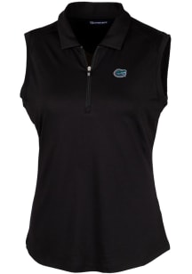 Cutter and Buck Florida Gators Womens Black Forge Polo Shirt