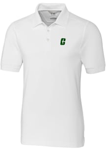 Cutter and Buck UNCC 49ers Mens White Advantage Short Sleeve Polo