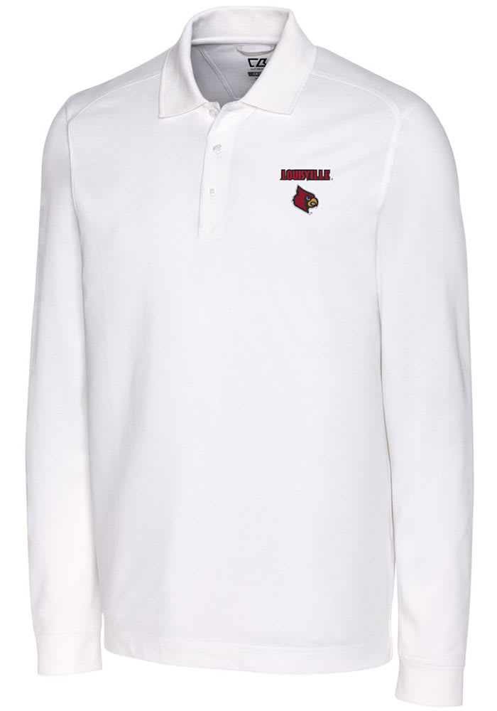 Cutter & Buck Men's Louisville Cardinals Virtue Eco Pique Polo