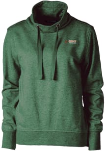 Cutter and Buck Florida A&amp;M Rattlers Womens Green Saturday Mock Hooded Sweatshirt