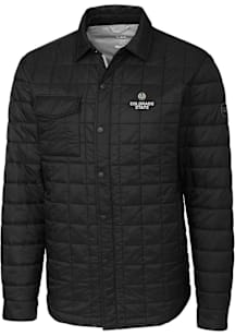 Cutter and Buck Colorado State Rams Mens Black Rainier PrimaLoft Quilted Outerwear Lined Jacket