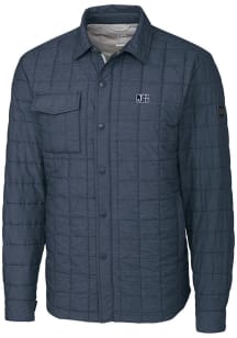 Cutter and Buck Jackson State Tigers Mens Grey Rainier PrimaLoft Quilted Outerwear Lined Jacket