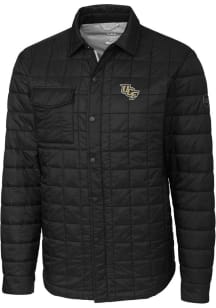 Cutter and Buck UCF Knights Mens Black Rainier PrimaLoft Quilted Outerwear Lined Jacket