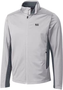 Cutter and Buck Jackson State Tigers Mens Grey Navigate Softshell Light Weight Jacket