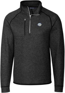 Cutter and Buck Southern University Jaguars Mens Charcoal Mainsail Long Sleeve 1/4 Zip Pullover