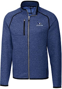 Cutter and Buck Creighton Bluejays Mens Blue Mainsail Medium Weight Jacket