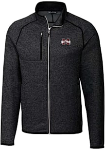 Cutter and Buck Mississippi State Bulldogs Mens Grey Mainsail Medium Weight Jacket