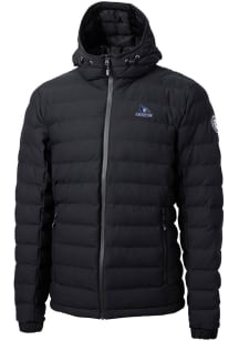 Cutter and Buck Creighton Bluejays Mens Black Mission Ridge Repreve Puffer Filled Jacket