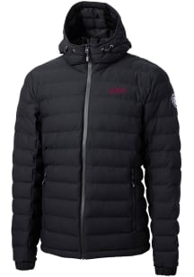 Cutter and Buck Eastern Kentucky Colonels Mens Black Mission Ridge Repreve Puffer Filled Jacket