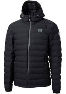Cutter and Buck Hawaii Warriors Mens Black Mission Ridge Repreve Puffer Filled Jacket